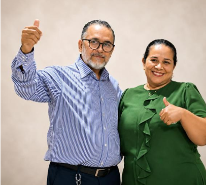 Pr. Ronaldo Teixeira Azevedo — Missionário Leila Nogueira — Missionária